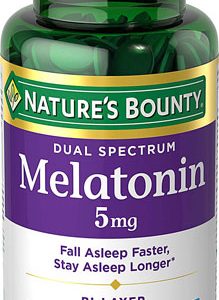 Comprar nature's bounty dual spectrum melatonin -- 5 mg - 60 bi-layer tablets preço no brasil melatonina suplemento importado loja 63 online promoção - 8 de junho de 2023