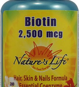 Comprar nature's life biotin -- 2500 mcg - 200 vegetarian capsules preço no brasil biotina suplemento importado loja 77 online promoção - 26 de março de 2023
