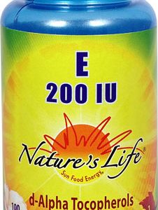 Comprar nature's life vitamin e d-alpha tocopherols unesterified -- 200 iu - 100 softgels preço no brasil vitamina e suplemento importado loja 55 online promoção - 2 de fevereiro de 2023