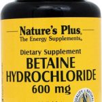 Comprar nature's plus betaine hydrochloride -- 600 mg - 90 tablets preço no brasil ácido clorídrico de betaína suplemento importado loja 1 online promoção - 4 de abril de 2024