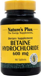 Comprar nature's plus betaine hydrochloride -- 600 mg - 90 tablets preço no brasil ácido clorídrico de betaína suplemento importado loja 5 online promoção - 4 de abril de 2024