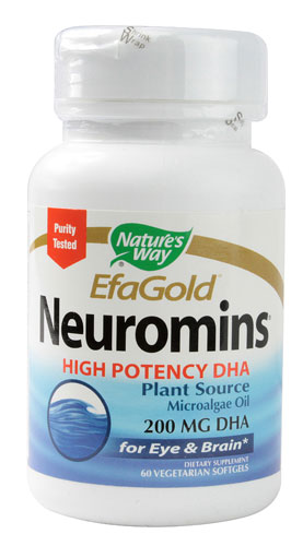 Nature's Way EFAGold® Neuromins® High Potency DHA -- 200 mg - 60 Vegetarian Softgels