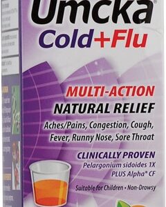 Nature's Way Umcka® Cold and Flu Fructoser-Free Syrup Orange -- 4 fl oz