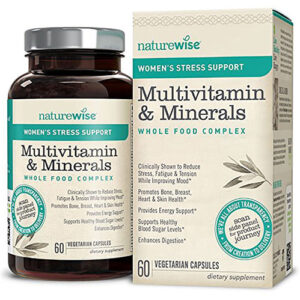 Comprar naturewise women's stress support multivitamin whole food complex -- 60 vegetarian capsules preço no brasil multivitamínico para mulheres suplemento importado loja 25 online promoção - 17 de abril de 2024