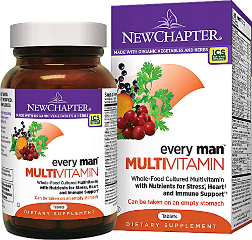New Chapter Every Man™ Whole Food Multivitamin -- 120 Tablets