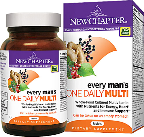 New Chapter Every Man's® One Daily Multivitamin -- 72 Tablets
