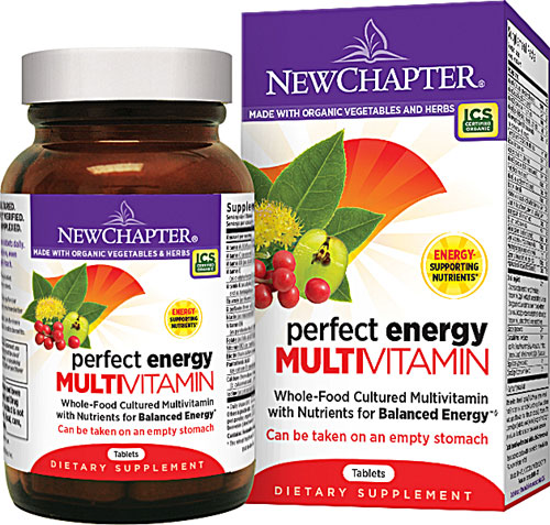 New Chapter Perfect Energy Multivitamin -- 96 Tablets