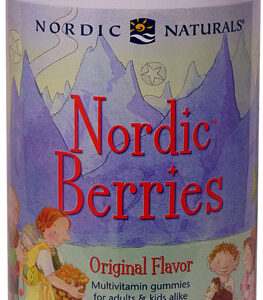Nordic Naturals Nordic Berries™ Multivitamin Gummies for Adults & Kids Berry -- 200 Gummies