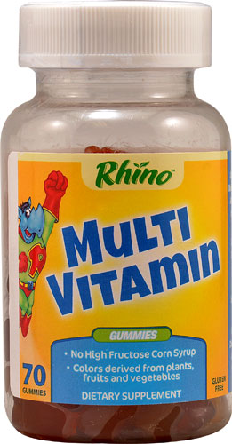 Nutrition Now Rhino Gummy Multivitamin™ Assorted Fruit -- 60 Gummies
