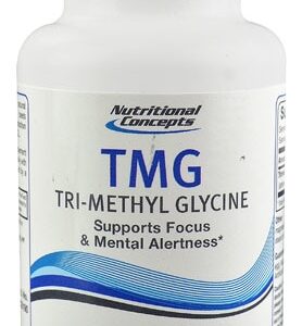 Nutritional Concepts TMG Tri-Methyl Glycine -- 60 Tablets