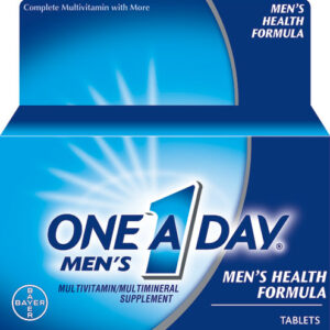 One-A-Day Men's Health Formula Multivitamin/Multimineral Supplement -- 60 Tablets