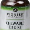 Comprar pioneer chewable d3 & k2 gluten free spearmint -- 90 chewables preço no brasil vitamina d suplemento importado loja 3 online promoção - 16 de março de 2024