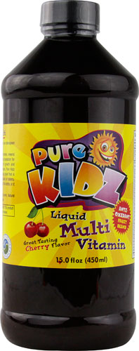 Pure Kidz Liquid Multi Vitamin Cherry -- 15 fl oz