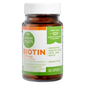 Comprar simple truth® biotin -- 5000 mcg - 60 capsules preço no brasil biotina suplemento importado loja 33 online promoção - 23 de setembro de 2022