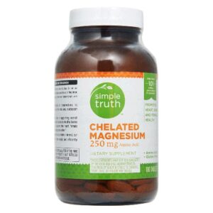 Comprar simple truth® chelated magnesium -- 250 mg - 180 tablets preço no brasil suplementos suplemento importado loja 7 online promoção - 13 de abril de 2024