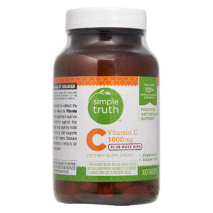 Comprar simple truth® vitamin c plus rose hips -- 1000 mg - 100 tablets preço no brasil vitamina c suplemento importado loja 73 online promoção - 16 de abril de 2024
