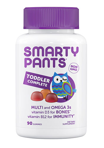 SmartyPants Toddler Complete -- 90 Gummies