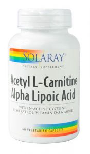 Comprar solaray aceteyl l-carnitine alpha lipoic acid -- 60 vegetarian capsules preço no brasil ácido alfa lipóico suplemento importado loja 7 online promoção - 14 de abril de 2024