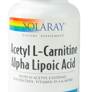 Comprar solaray aceteyl l-carnitine alpha lipoic acid -- 60 vegetarian capsules preço no brasil ácido alfa lipóico suplemento importado loja 23 online promoção - 4 de outubro de 2022