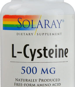Solaray L-Cysteine -- 500 mg - 30 Capsules