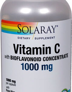 Solaray Vitamin C with BioFlavonoid Concentrate -- 1000 mg - 250 VegCaps