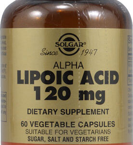 Comprar solgar alpha lipoic acid -- 120 mg - 60 vegetable capsules preço no brasil ácido alfa lipóico suplemento importado loja 57 online promoção - 13 de abril de 2024