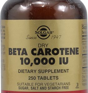 Comprar solgar dry beta carotene -- 10000 iu - 250 tablets preço no brasil vitamina a suplemento importado loja 43 online promoção - 27 de janeiro de 2023