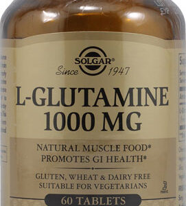 Solgar L-Glutamine -- 1000 mg - 60 Tablets
