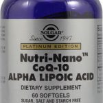 Comprar solgar nutri-nano™ coq-10 alpha lipoic acid -- 60 softgels preço no brasil ácido alfa lipóico suplemento importado loja 1 online promoção - 15 de abril de 2024