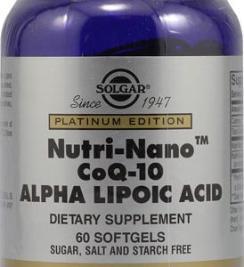Comprar solgar nutri-nano™ coq-10 alpha lipoic acid -- 60 softgels preço no brasil ácido alfa lipóico suplemento importado loja 87 online promoção - 7 de fevereiro de 2023