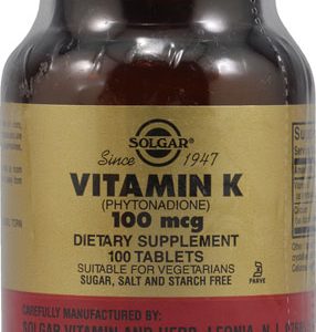 Comprar solgar vitamin k -- 100 mcg - 100 tablets preço no brasil vitamina k suplemento importado loja 49 online promoção - 25 de setembro de 2022