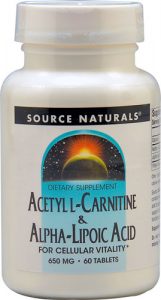 Comprar source naturals acetyl l-carnitine & alpha-lipoic acid -- 650 mg - 60 tablets preço no brasil ácido alfa lipóico suplemento importado loja 7 online promoção - 16 de abril de 2024