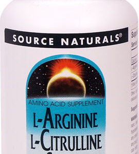 Source Naturals L-Arginine L-Citrulline Complex -- 1000 mg - 60 Tablets