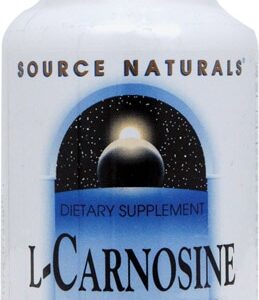 Source Naturals L-Carnosine -- 500 mg - 60 Tablets