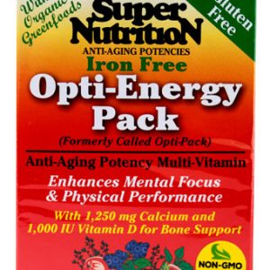 Comprar super nutrition opti-energy pack anti-aging potency multi-vitamin iron free -- 30 packets preço no brasil multivitamínico adulto suplemento importado loja 59 online promoção - 25 de março de 2023