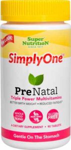 Comprar super nutrition simplyone prenatal triple power multivitamins -- 90 vegetarian tablets preço no brasil multivitamínico para mulheres suplemento importado loja 7 online promoção - 13 de abril de 2024