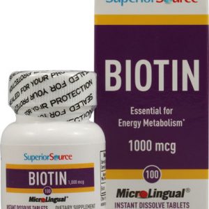Comprar superior source biotin -- 1000 mcg - 100 instant dissolve tablets preço no brasil biotina suplemento importado loja 85 online promoção - 30 de novembro de 2023