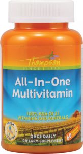 Comprar thompson all-in-one multivitamin -- 60 vegetarian capsules preço no brasil multivitamínico adulto suplemento importado loja 7 online promoção - 14 de março de 2024