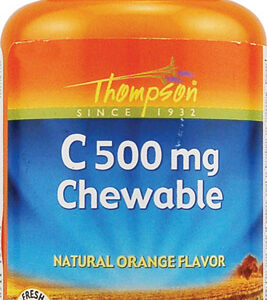 Thompson Vitamin C -- 500 mg - 60 Chewables