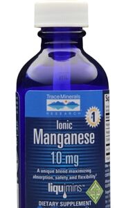 Trace Minerals Research Ionic Manganese Dietary Supplement -- 10 mg - 2 fl oz