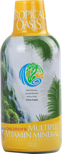 Tropical Oasis Premium Kids' Multi-Vitamin -- 16 fl oz