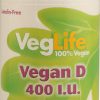 Comprar veglife vegan d -- 400 iu - 100 tablets preço no brasil suplementos em promoção vitamina d suplemento importado loja 3 online promoção - 23 de setembro de 2023