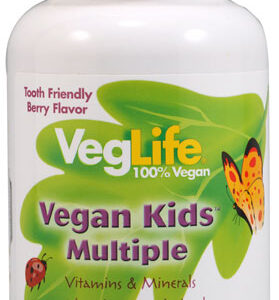 VegLife Vegan Kids™ Multiple Berry -- 60 Chewables