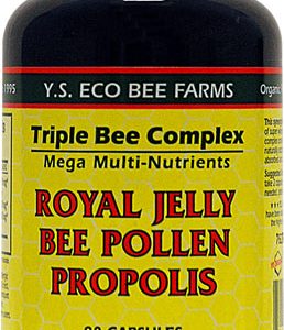 Comprar ys eco bee farms triple bee complex royal jelly bee pollen propolis -- 90 capsules preço no brasil produtos derivados de abelhas suplemento importado loja 79 online promoção - 9 de agosto de 2022