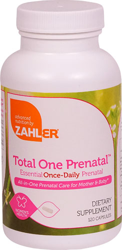 Zahler Total One Prenatal™ -- 120 Capsules