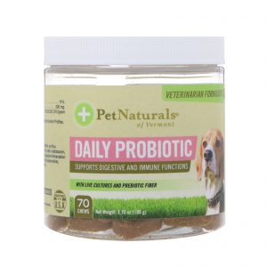 Comprar pet naturals of vermont, daily probiotic, for dogs, 70 chews, 3. 70 oz (105 g) preço no brasil cuidados para animais suplemento importado loja 9 online promoção - 28 de setembro de 2022