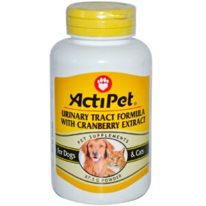 Actipet, Fórmula do Trato Urinário com Extrato de Arando, para Cães e Gatos, 67,5 g, em Pó