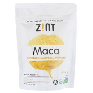 Z!NT, Maca, Pó Orgânico Gelatinizado, 227 g