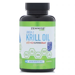 Comprar zenwise health, Ômega 3, Óleo de krill com superbaboost, 60 cápsulas gelatinosas preço no brasil óleo de krill suplemento importado loja 41 online promoção - 8 de agosto de 2022