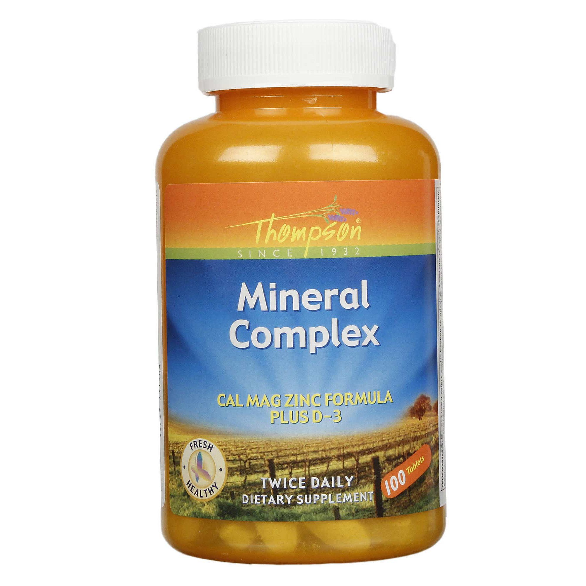 Thompson Complexo Mineral 100 Tabletes